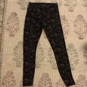 Fabletics camo leggings- size S